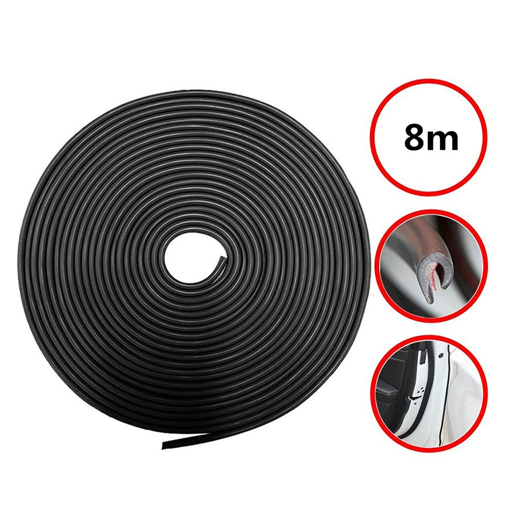 

8m DIY Door Sill Protector Edge Guard Car Door Anti-collision Strip Car Door Protect Scratchproof Accessories Car Styling