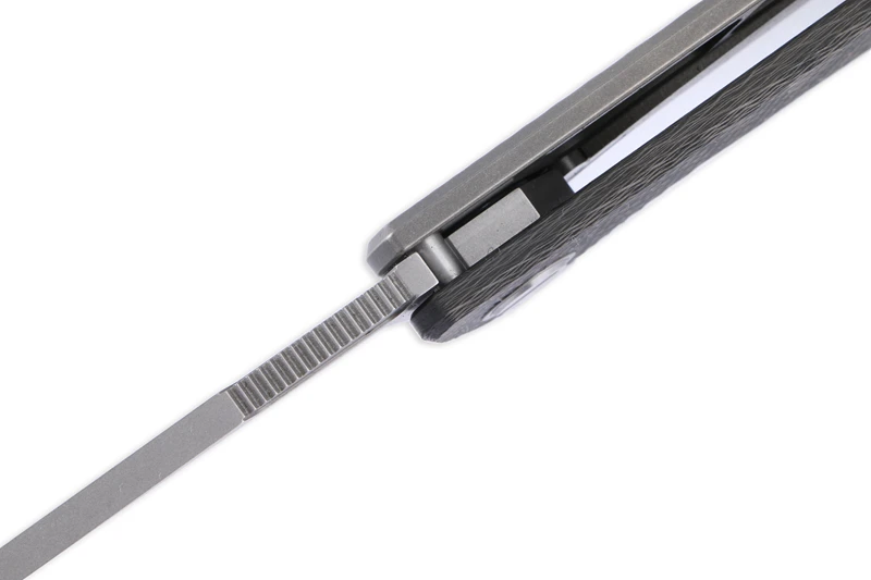 Зеленый шип на заказ F95 HATI складной нож из углеродного волокна 3D TC4 титановая ручка Походный нож для фруктов тактика EDC инструменты