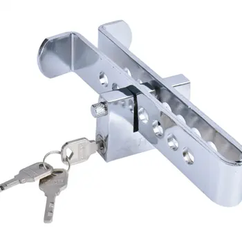 

Bicycle Brake Pedal Lock Auto Brake Clutch Pedal Lock Stainless Steel Anti-Theft Device Strong Security for Universal Bicycle