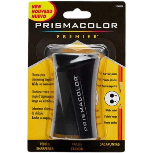 Prismacolor Premier Pencil Sharpener Black 1786520,Double Hole, manual  pencil sharpener - AliExpress