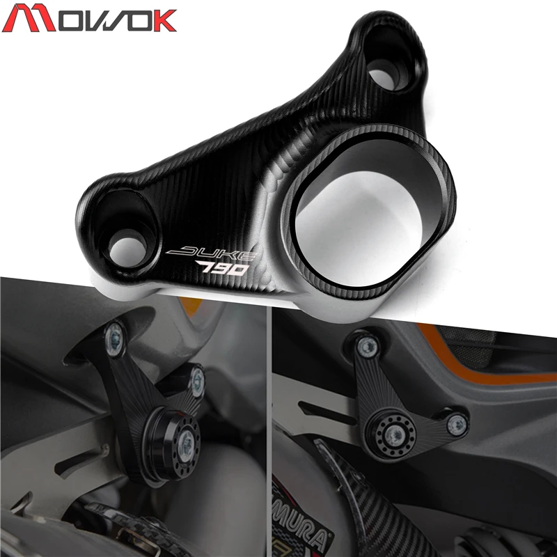 Для KTM DUKE 790 DUKE790 2018 2020 Мотоцикл CNC выхлопная труба кронштейн держатель Вешалка