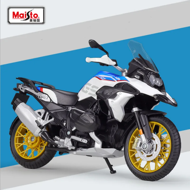 Модель мотоцикла 1:12 R1250GS литье под давлением игрушечный мотоцикл гоночный