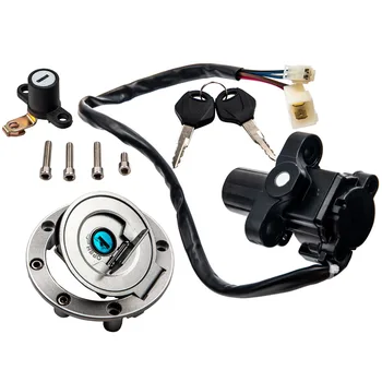 

Ignition Switch Lock Set Gas Cap Cover Key Kit for Yamaha FZ10 MT03 YZFR6