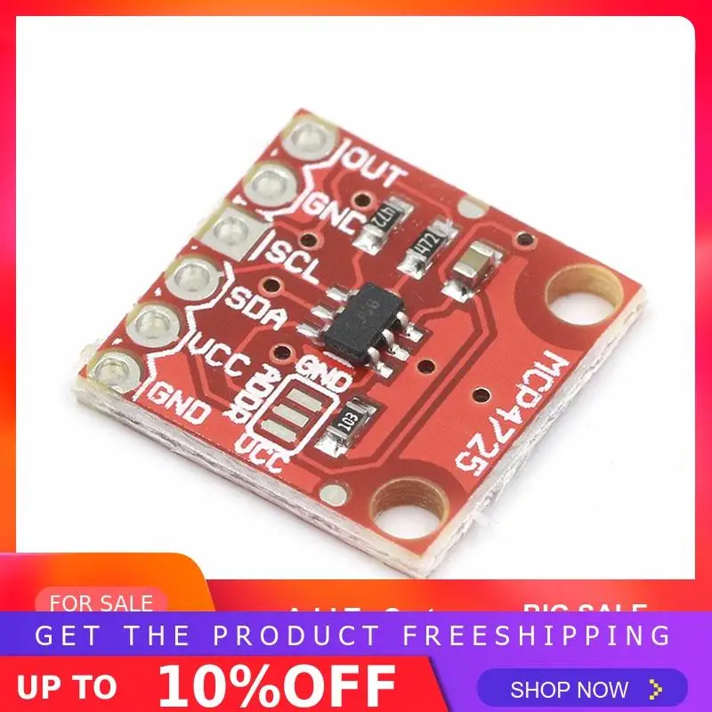 MCP4725 12Bit IEC DAC цифровой модуль преобразователя цифровой в Analong EEPROM макетная плата для Arduino 2,7-5,5 В
