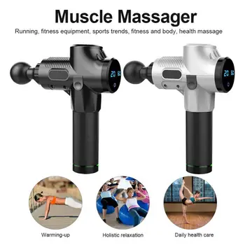 

Muscle Massage Gun Deep Tissue Massager Therapy Gun Exercising Muscle Pain Relief Body Shaping Recovery Muscle Dropshipping