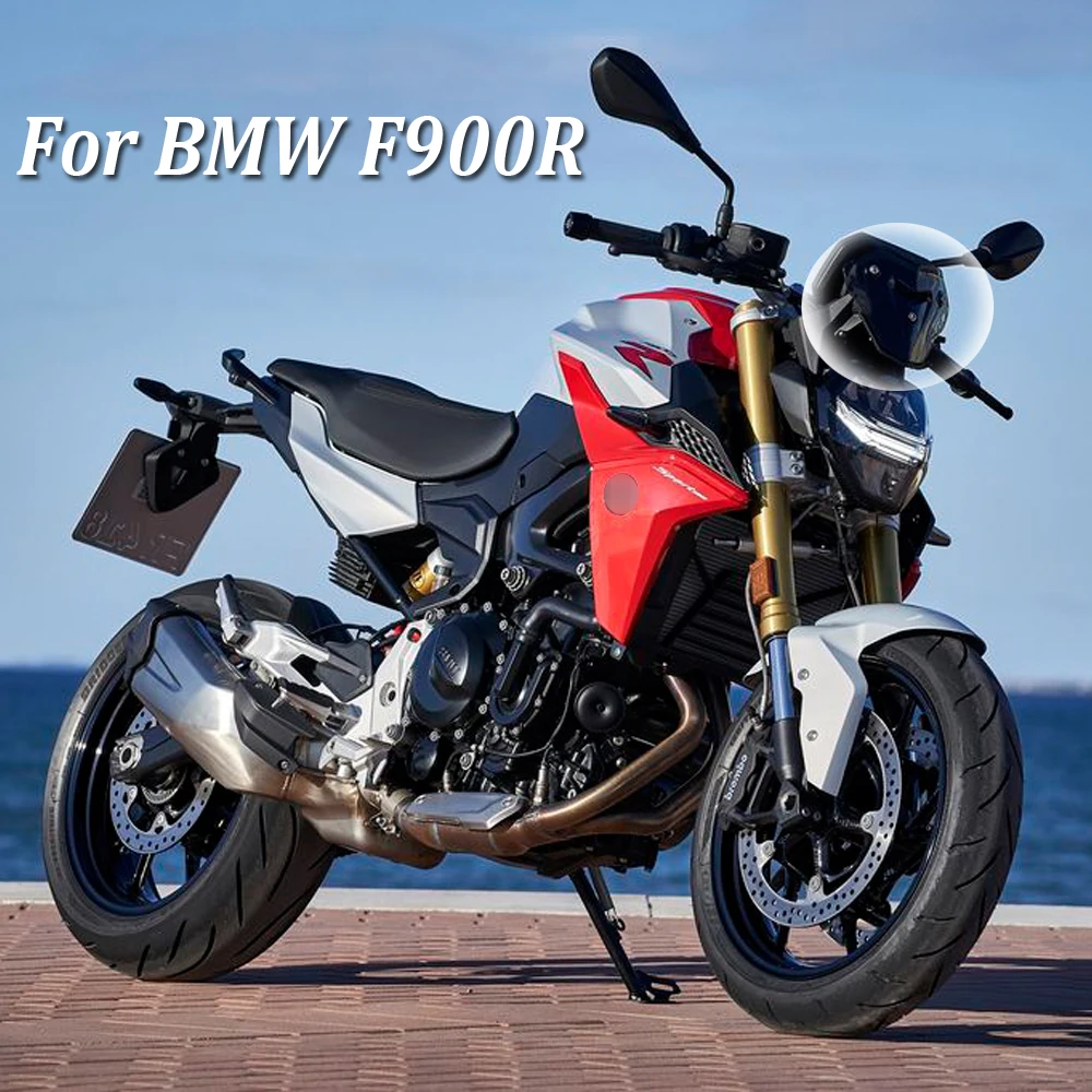 Motorcycle Windscreen with Bracket For BMW F 900 R motorcycle windshield