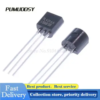 

50PCS/Lot TL431 TO92 TL431A tl431 431 TO-92 Regulator Tube Triode Transistor New