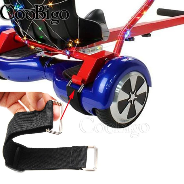 2 Pcs Starke Hoverboard Kart HoverKart Strap Stuhl Befestigung