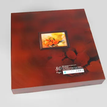 

Fashion 12 Inch DIY Paste Large Capacity Photo Album Home Decoration Box 40P A4 Baby Memory Book Paper Cover Photos Album Gifts