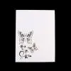 White 50pcs Beautiful Butterfly Table Place Name Cards For Wedding Party Decoration E65B - Цвет: White