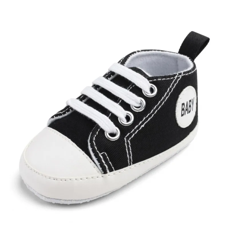 Обувь для маленьких мальчиков и девочек; модная обувь для младенцев; обувь с мягкой подошвой для новорожденных; кроссовки для первых прогулок; 0-18 M \ - Цвет: YTM611B