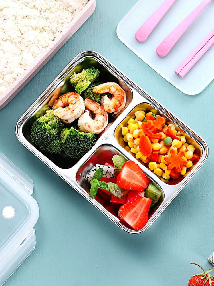 stainless bento lunch box set (5)