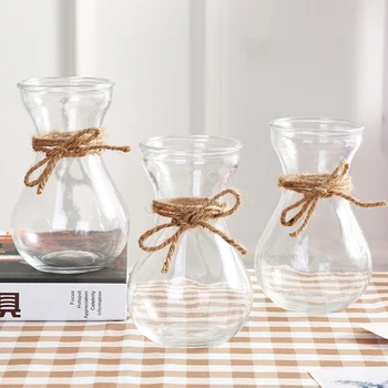 

Free Shipping Diameter=7.5cm Small Size Glass Vase Different Colors for selection Home Decorative Glass Vase