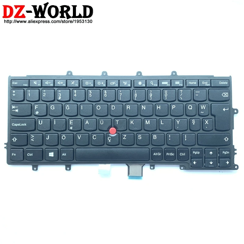 Новая Оригинальная Турецкая клавиатура TUF для lenovo Thinkpad X230S X240 X240S X250 X260 Teclado 04Y0973 04Y0935