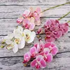 1 bundle（6 heads） plastic Butterfly orchid vases for home decor wedding decorative flowers Christmas gifts box artificial flower ► Photo 3/6