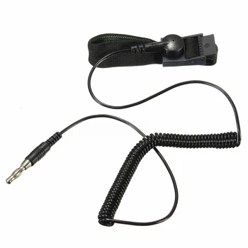 

2pcs ABS Foot Detox Machine Strap Spa Anti Static Adjustable Durable Replacement Accessories Universal Wrist Band Black Belt