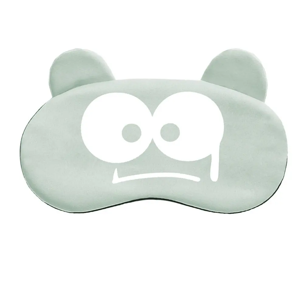 

K Version Soft Breathable Sleeping Eye Mask Eyeshade Eyepatch Cover Healthcare Has Ear Cold Dual-Use with Ice Pack Eyepatch