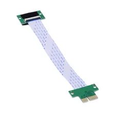 PCI-E Express 1X удлинитель с одним слотом кабель для высокоскоростной передачи данных с питанием оптом