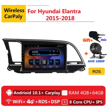 

2 din 8 core android 10 car radio auto stereo for Hyundai Elantra 6 2015 2016 2017 2018 navigation GPS DVD Multimedia Player