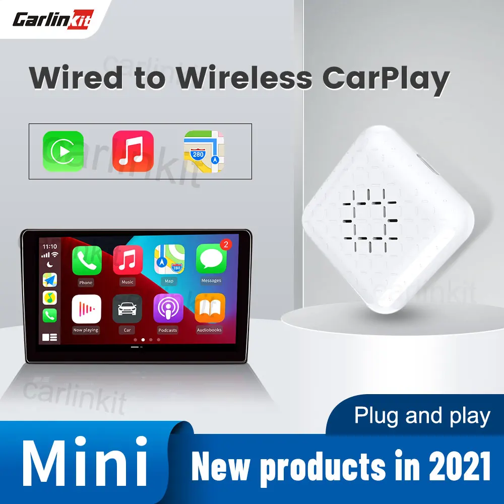 Carlinkit Mini Wireless Carplay Adapter Auto Connect For Audi Benz