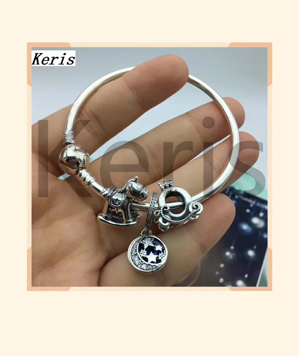 

High Quality 1:1 100% Silver Carousel Crown Carousel Bracelet Free Of Charge