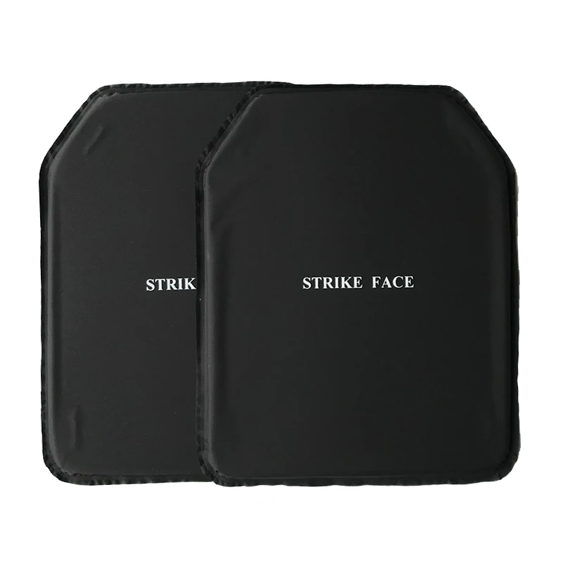 Placa de armadura de corte a prueba de balas, aramida suave de 11 x 14, nivel de inserción balístico 3A, 2 unids/lote