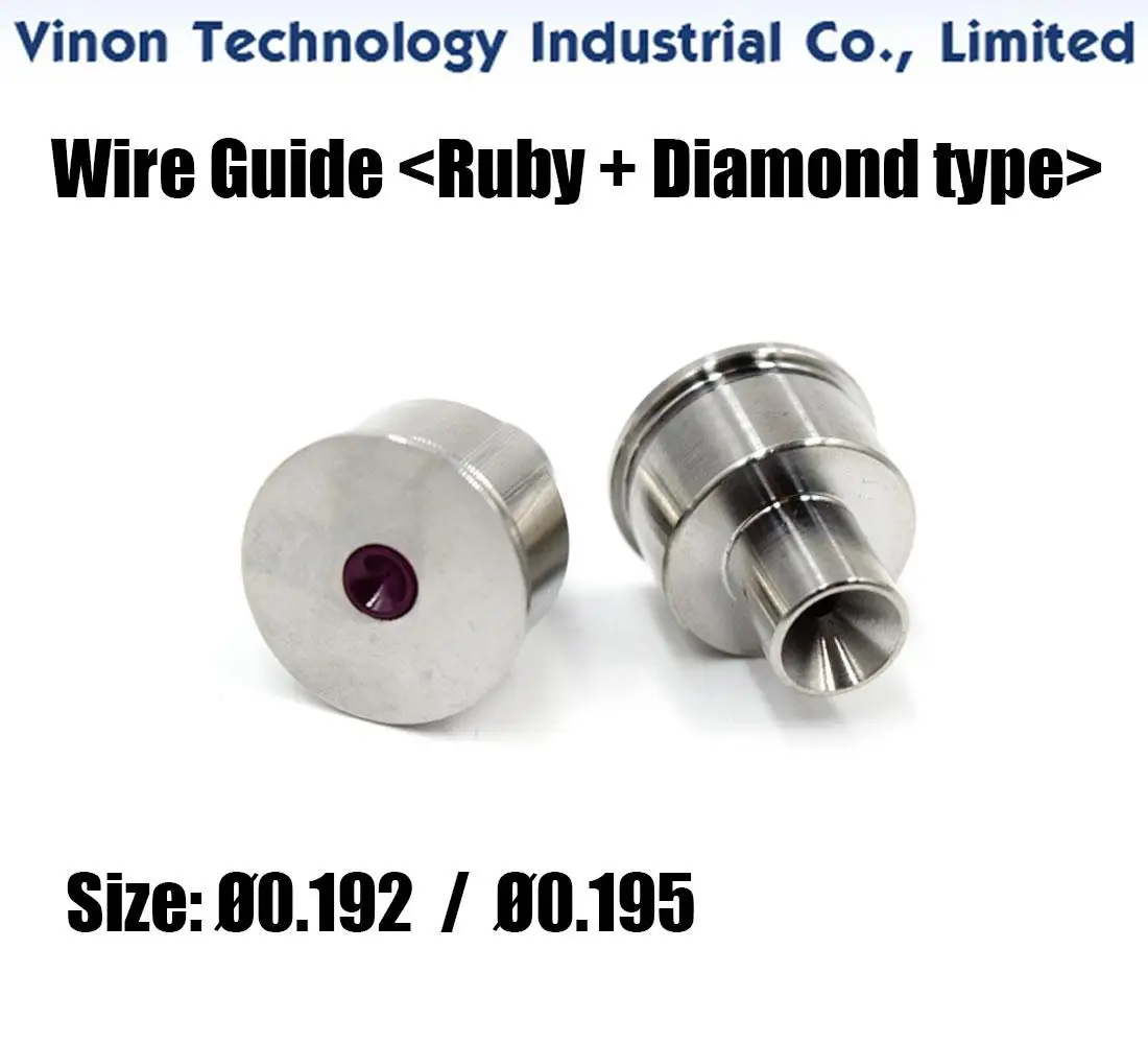 

Запчасти EDM диаметром мм, направляющая Рубина (рубинового + алмазного типа), используемая для машин для резки проволоки Beijing NOVICK средней скорости