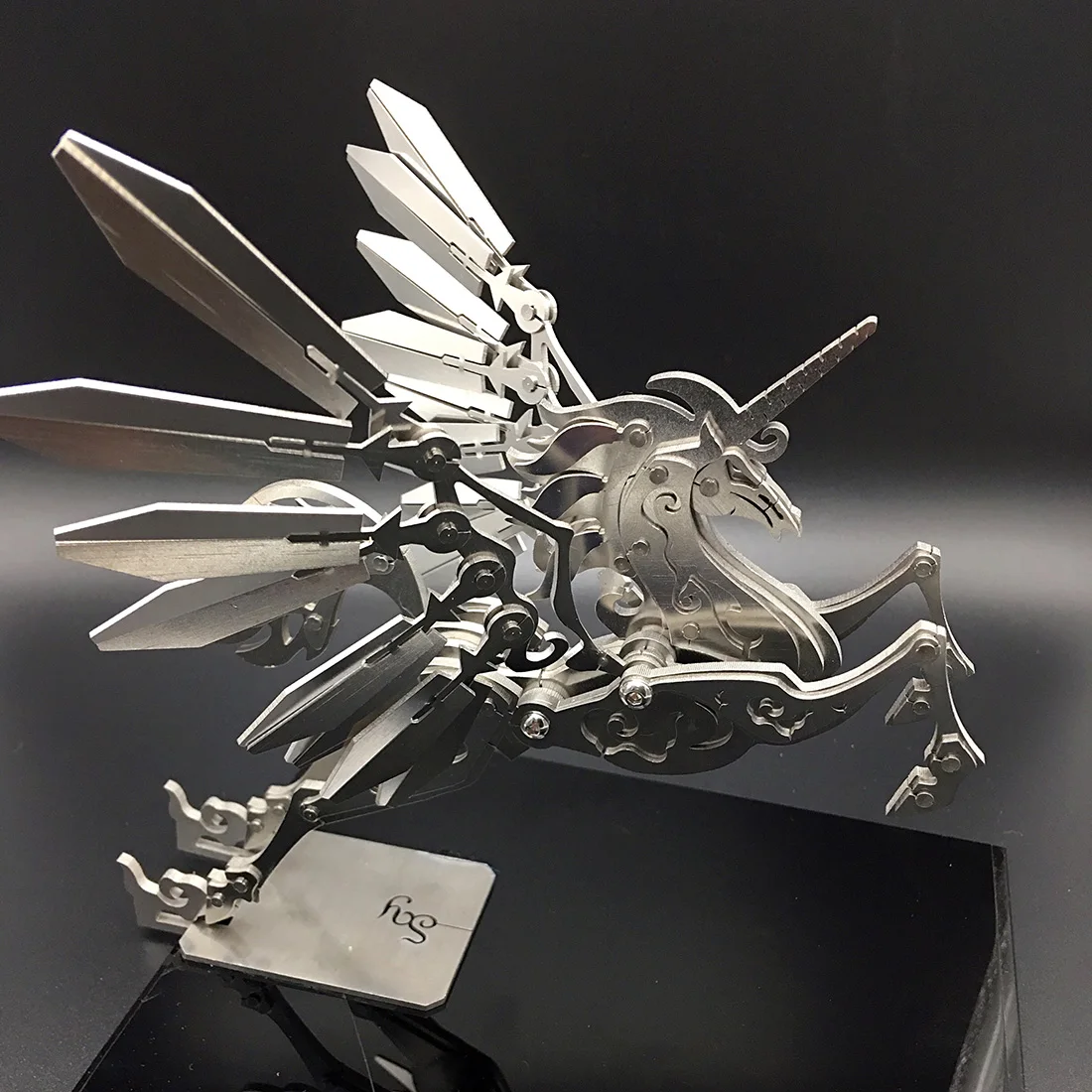 

DIY Stainless Steel Animal Metal Puzzle Model Kit 3D Assembly Crafts Medium