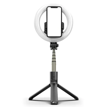 Online Foto FÜHRTE Ring Füllen Licht Dimmbare Kamera Telefon Ring Lampe Mit Stand Stativ Für Make-Up Video Live Studio GD
