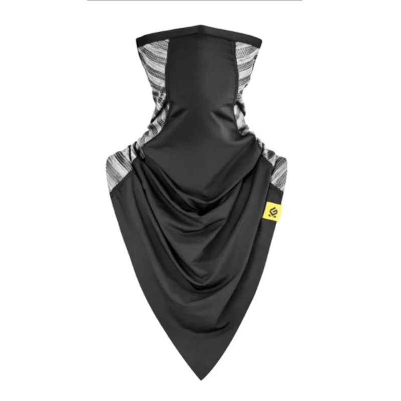 Cooling Feeling Face Mask Cover Headscarf Breathable Sun Protection Sweat Absorb
