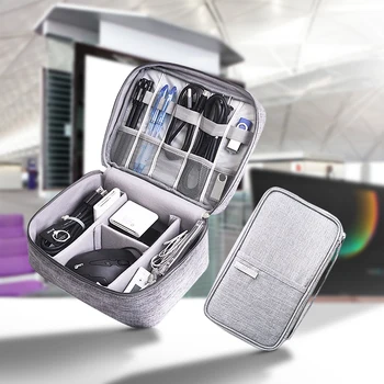 

Portable Passport Pouch Document Travel Case Waterproof USB Cable Tote Hard Disk Wires Bag Shoes Organizer Luggage Accessories