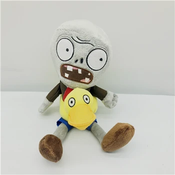 

20pcs/lot 30cm Long New Gift Plants Vs Zombie Anime Games Duck Zombie Baby Stuffed Doll Plants Soft New Plush Toy For Every Fan