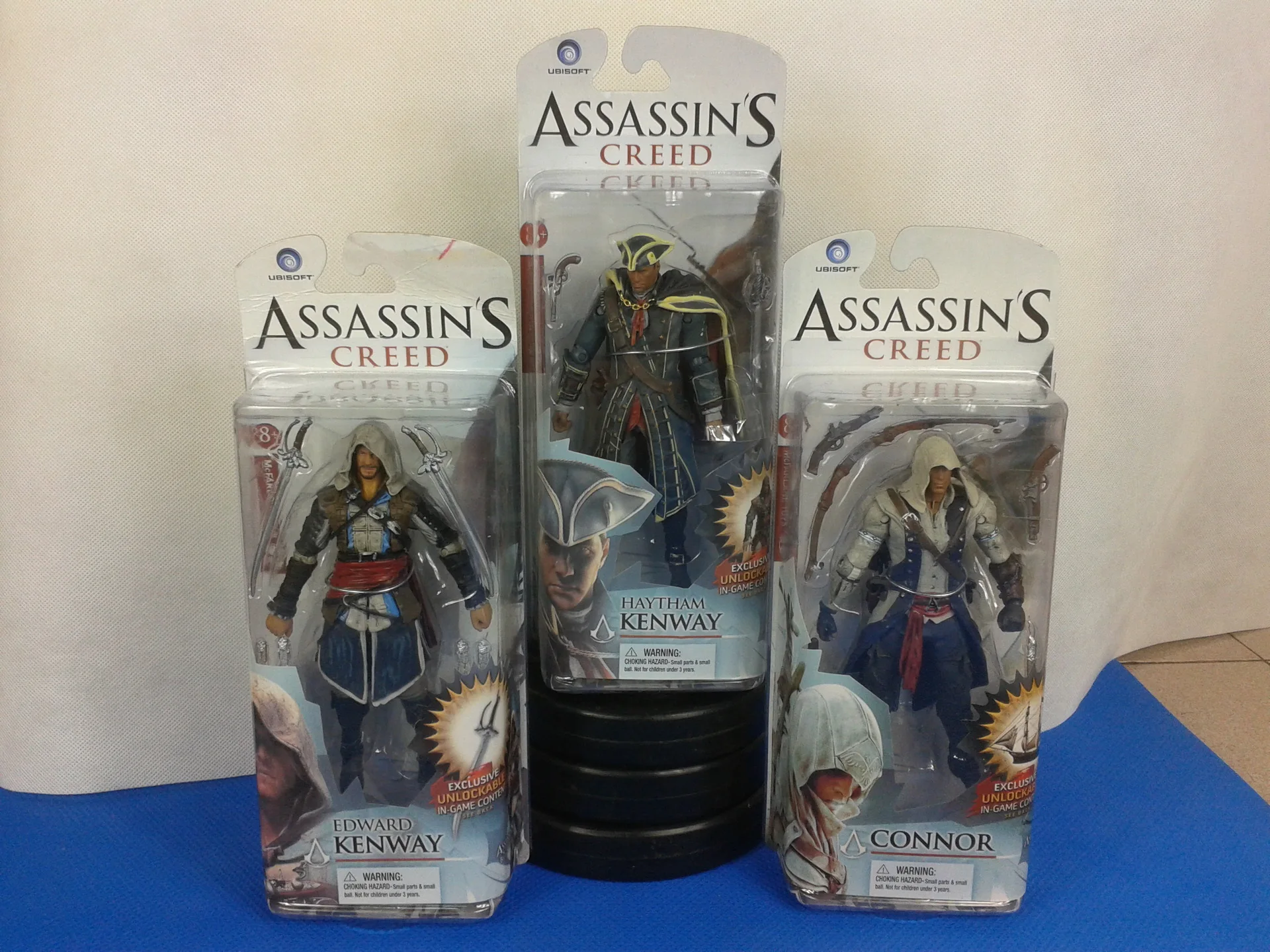 Neca МакФарлейн Assassin's Creed 4 Black поглощения ткань»; ботинки в стиле «Эдвард Кенуэй Коннор 6-дюймового мобильного фигурка Гараж Комплект