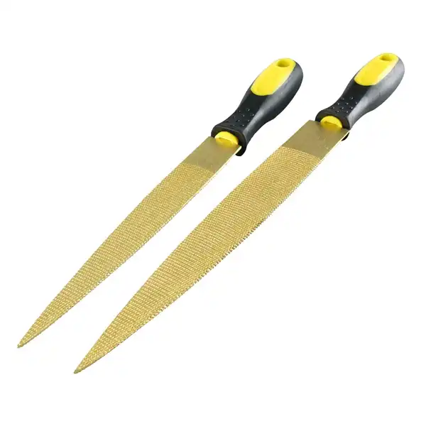 Golden Tapered Wood Rasp Bastard File 8inch And 10inch Wood File Bastard File Set For Wood Soft Metal Plastic Files Aliexpress