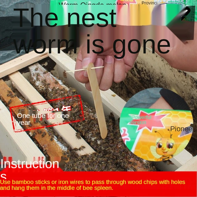 Méh-Nevelés Mézes Rovartisztító Méhek Megölve Pamut Rovar Fészek 10 Darab Kilencedik Generációs Chips - Image 5