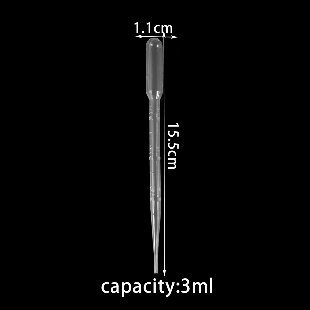 Pack outil a main,Pipettes en plastique jetables de , comptegouttes de transfert à pression