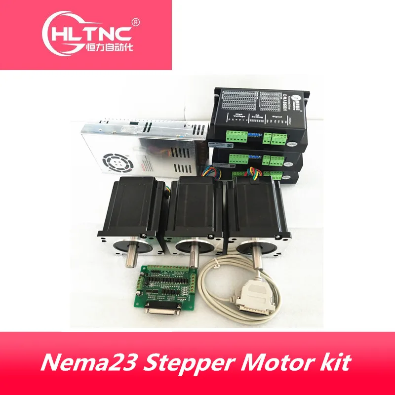 Free shipping Nema 23 Stepper Motor 2PCS +Nema 34 2PCS2 phase+ 1pcs Switching power supply 350W 24V | Обустройство дома