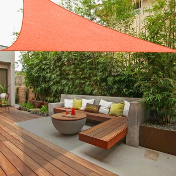 

Outdoor Waterproof Triangle Sun Shelter Awning Canopy Shelters Anti-UV Sun Shade Sail Tent Tarp Portable Camping Picnic Cloth