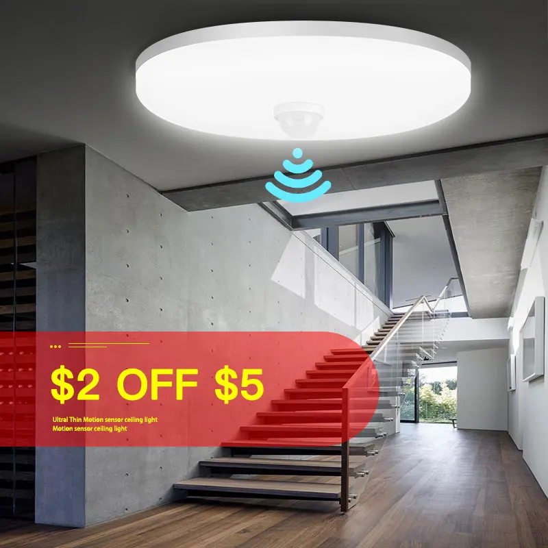Permalink to Led Lamp With Motion Sensor Night Light 15/20/30/40W Toilet Lighting E27 Smart Light Bulb 110v 220v Ceiling Night Lamp For Home