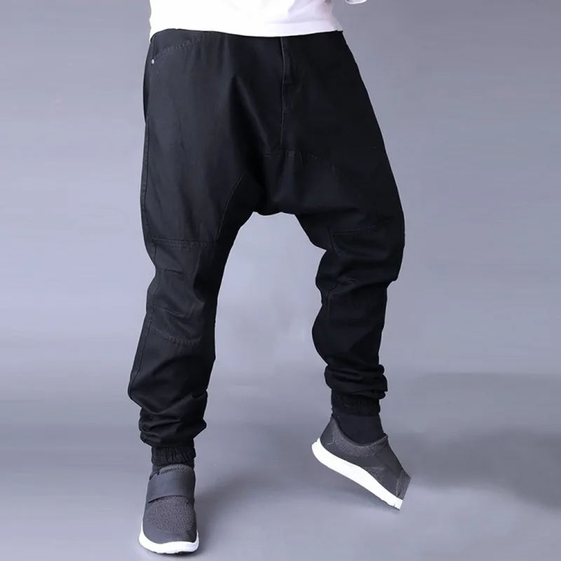 Low Grade Pants Solid Color Adisputent Mens casual sports  Bundle trousers hip hop cross pants male Elastic waist jogging pant