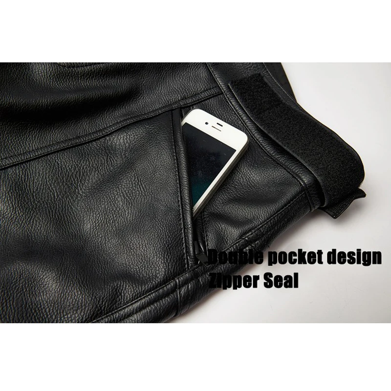 Мужские водонепроницаемые ветрозащитные брюки из пу кожи|trousers men|trouser presspants blue |