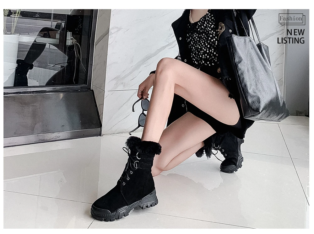 SOPHITINA/зимние сапоги; удобные теплые однотонные ботинки из высококачественной натуральной кожи с круглым носком на шнуровке; женские ботильоны; PO314