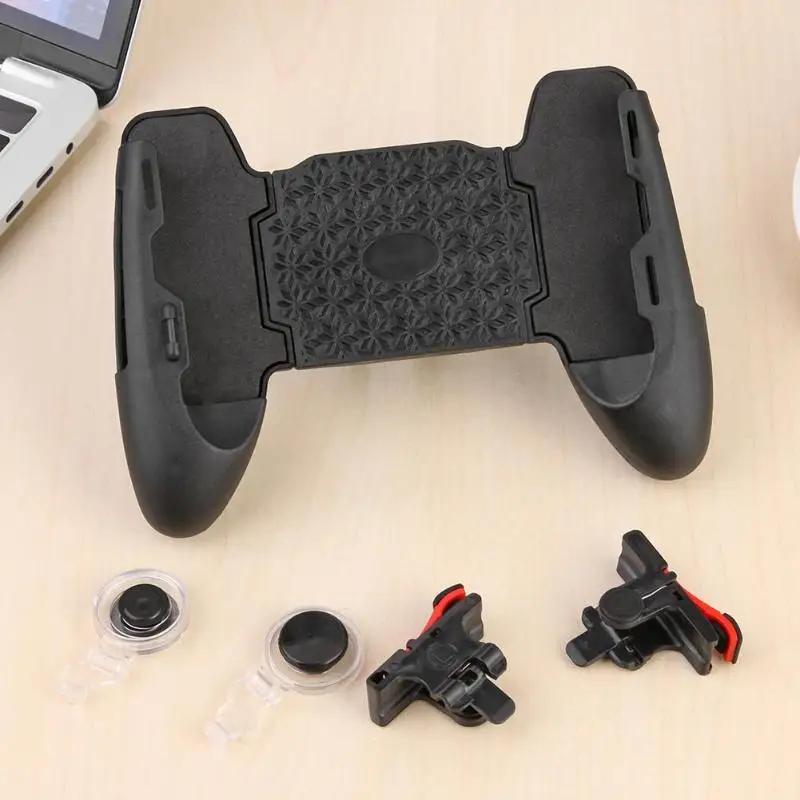 5 in 1 Gamepad For PUBG Mobile Phone Trigger Fire Button L1R1 Shooter Controller Joystick Aim Key For Shooting Game