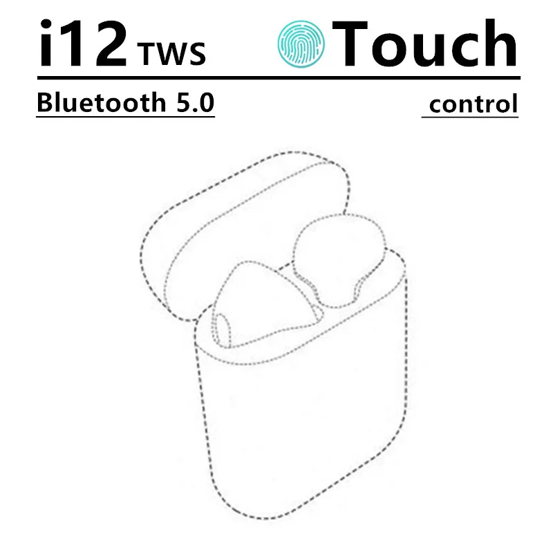 

i12 tws wireless earphones Bluetooth 5.0 earphones, automatic charging, automatic pop-up, automatic opening and closing,