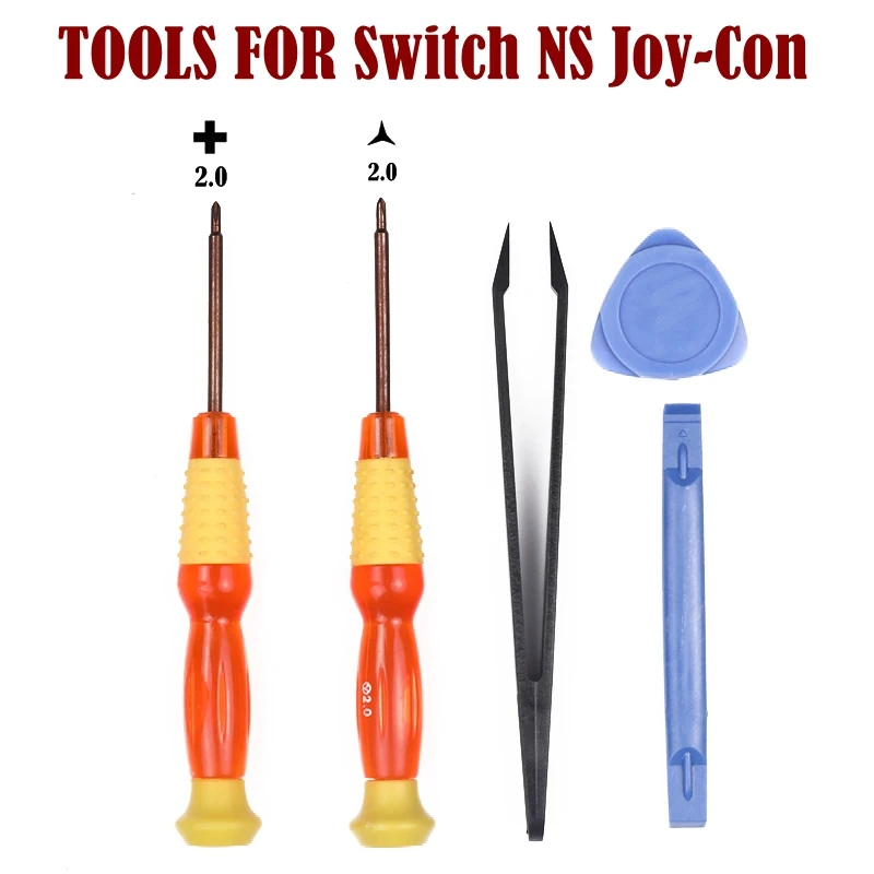 Cross Tri Wing Y Screwdriver NDS DS Opening Tool Set for Nintendo Switch NS Joy-Con Controllers
Cross Tri Wing Y Screwdriver NDS DS Opening Tool Set for Nintendo Switch NS Joy-Con Controllers