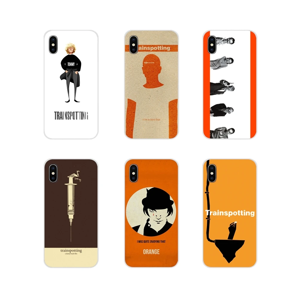Trainspotting классический фильм для Apple iPhone X XR XS 11Pro MAX 4S 5S 5C SE 6S 7 8 Plus ipod 5 6 прозрачная