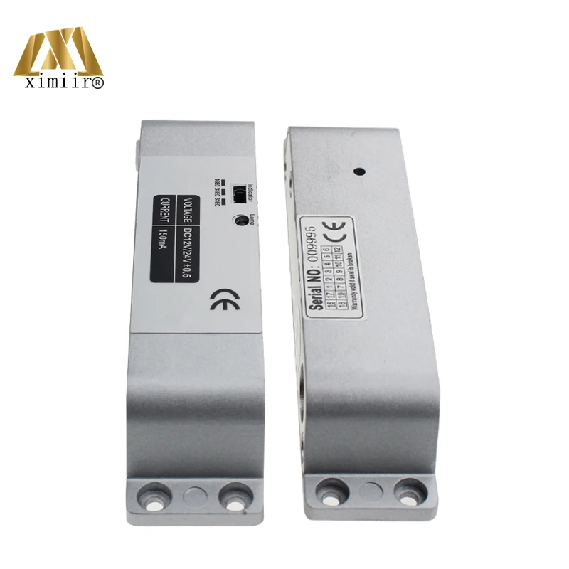Biometirc NC lock XM640 поверхностного монтажа Тип DC12V fail-safe РЕЖИМ Электрический Болт замок для контроля доступа или внутренней системы