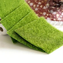 Сказочный садовый искусственный газон пластиковый коврик для травы Tur декоративный синтетический газон для миниатюрного кукольного домика садовое украшение для дома