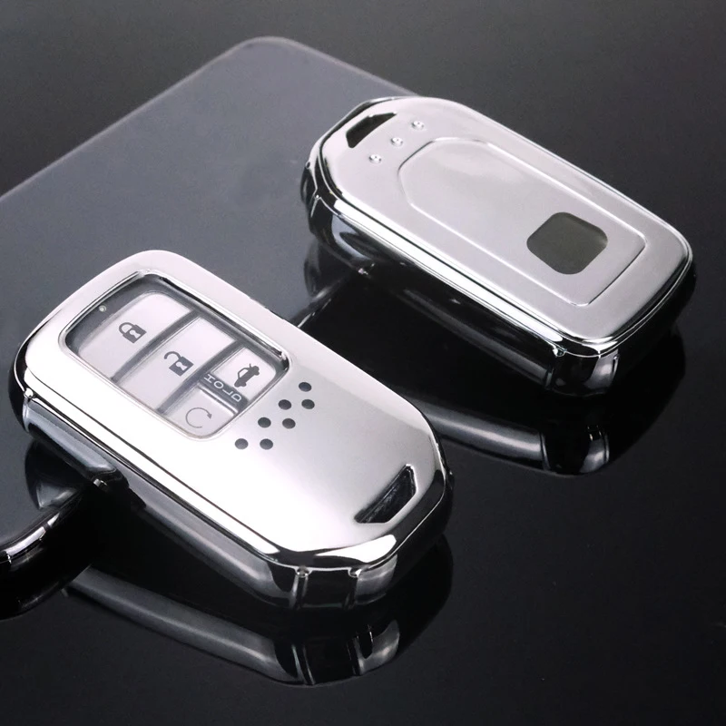 New Soft TPU Della Copertura Completa di Caso Chiave A Distanza Per Honda Civic City Vezel Accord HR-V CRV Polit Jazz Jade Crider odyssey Protezione con Chiave - H7f847d35365745e3b1bf009b39a28943b