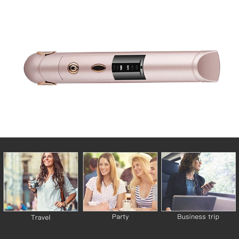 Portable Cordless Hair Straightener for Travel Mini USB Rechargeable Flat Iron with Ceramic Plates Portable Cordless Hair Straightener for Travel Mini USB Rechargeable Flat Iron with Ceramic Plates
